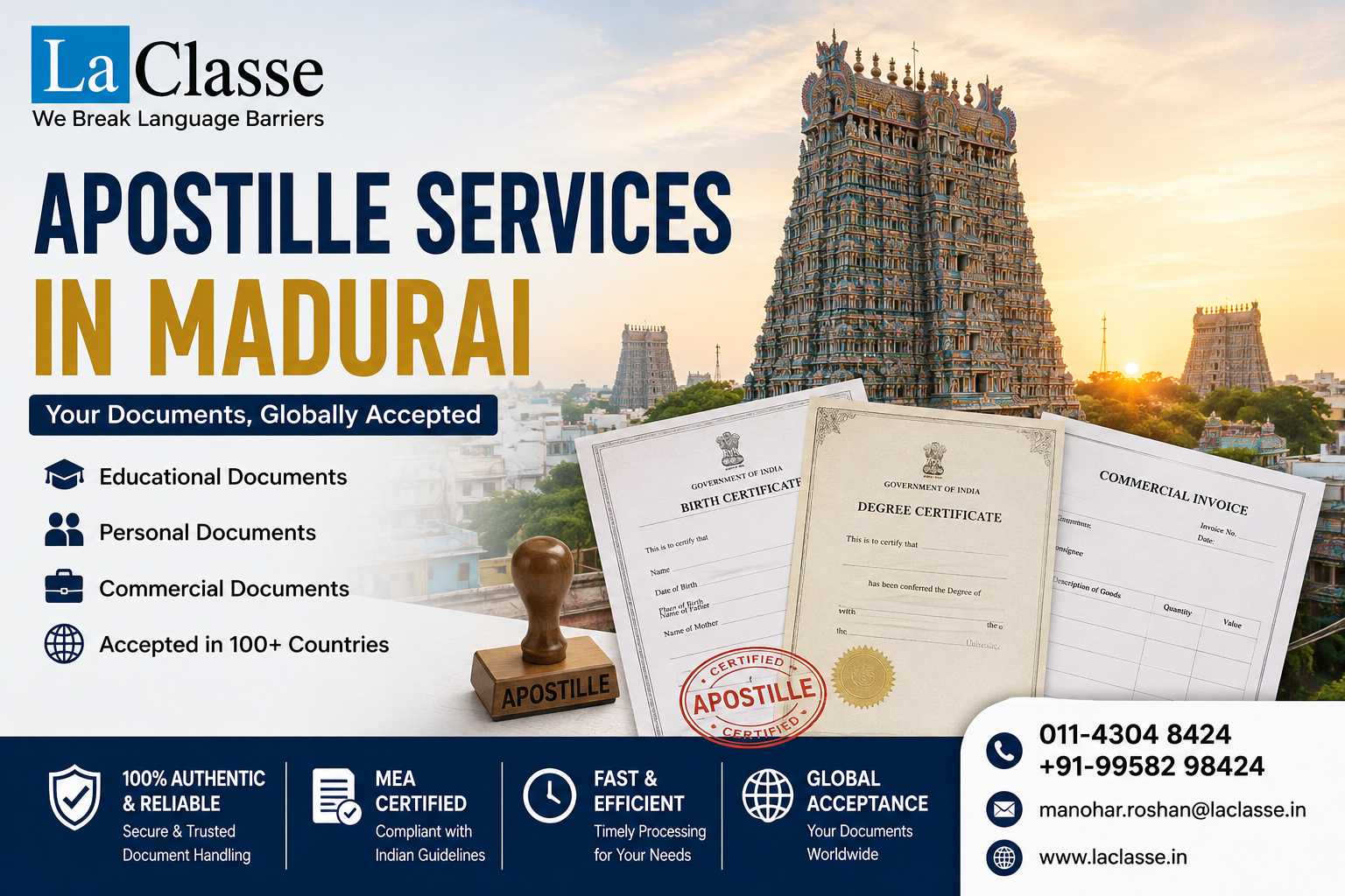Apostille Services in Madurai: Complete Authentication Guide